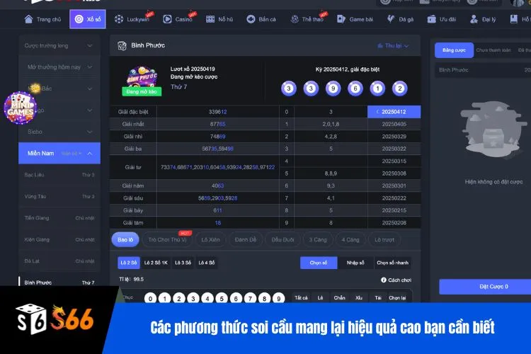 Các phương thức soi cầu mang lại hiệu quả cao bạn cần biết