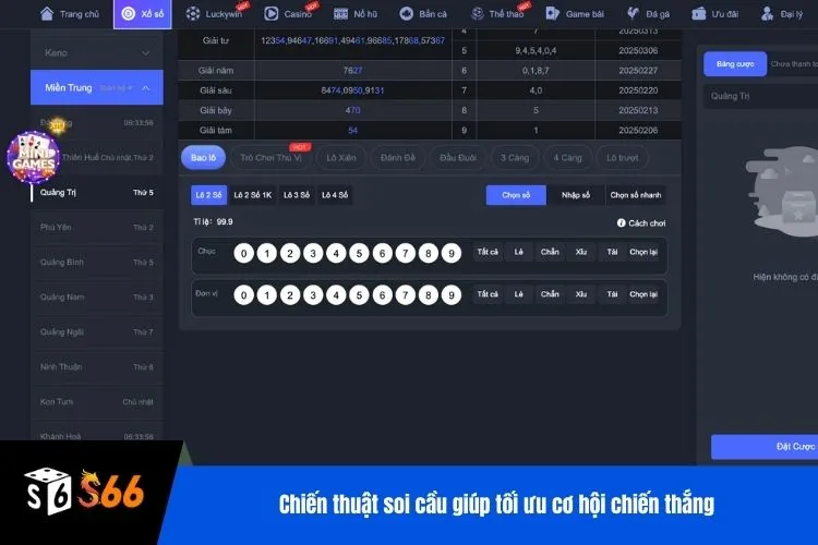 Chiến thuật soi cầu giúp tối ưu cơ hội chiến thắng