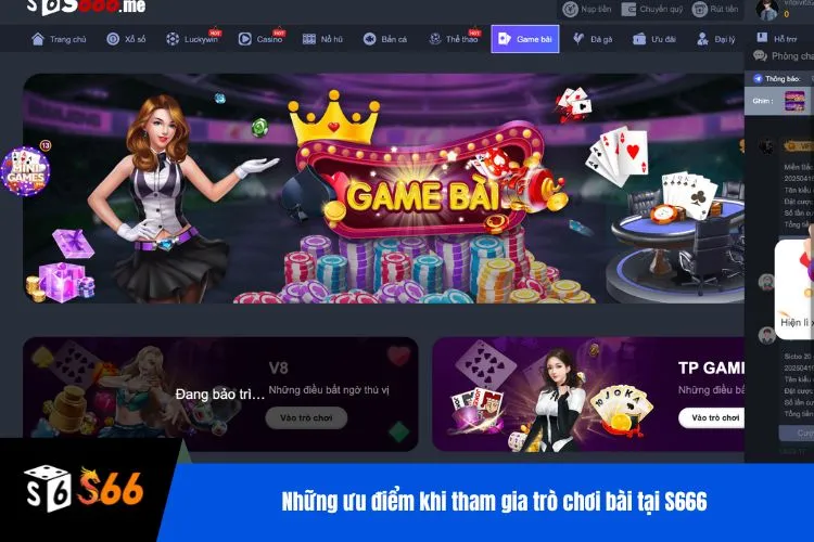 Game Bài S66 – Sảnh Game Dành Cho Tín Đồ Đam Mê Cờ Bạc