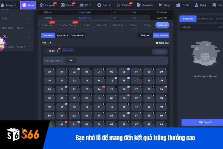 Bạc nhớ lô đề mang đến kết quả trúng thưởng cao